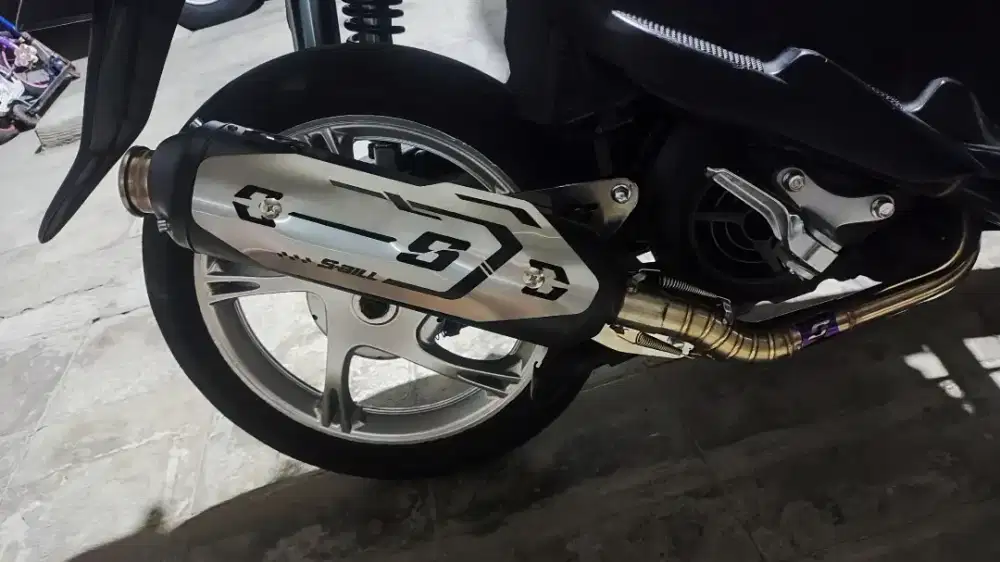 Knalpot mio standar racing sbill project
