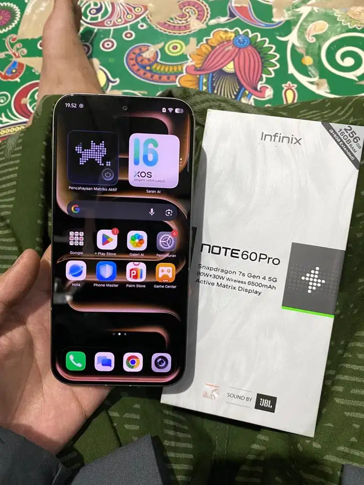 Infinix note 60pro 5g 8/256gb ori