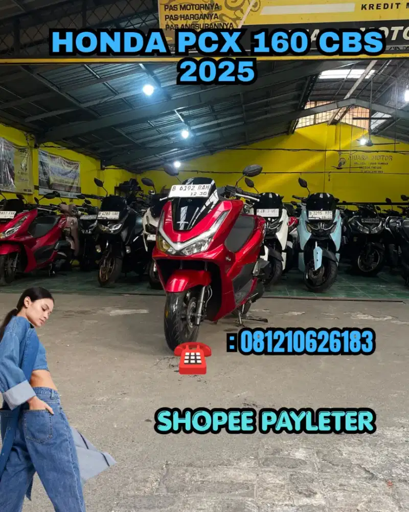 HONDA PCX 160 CBS 2025 CASH CREDIT