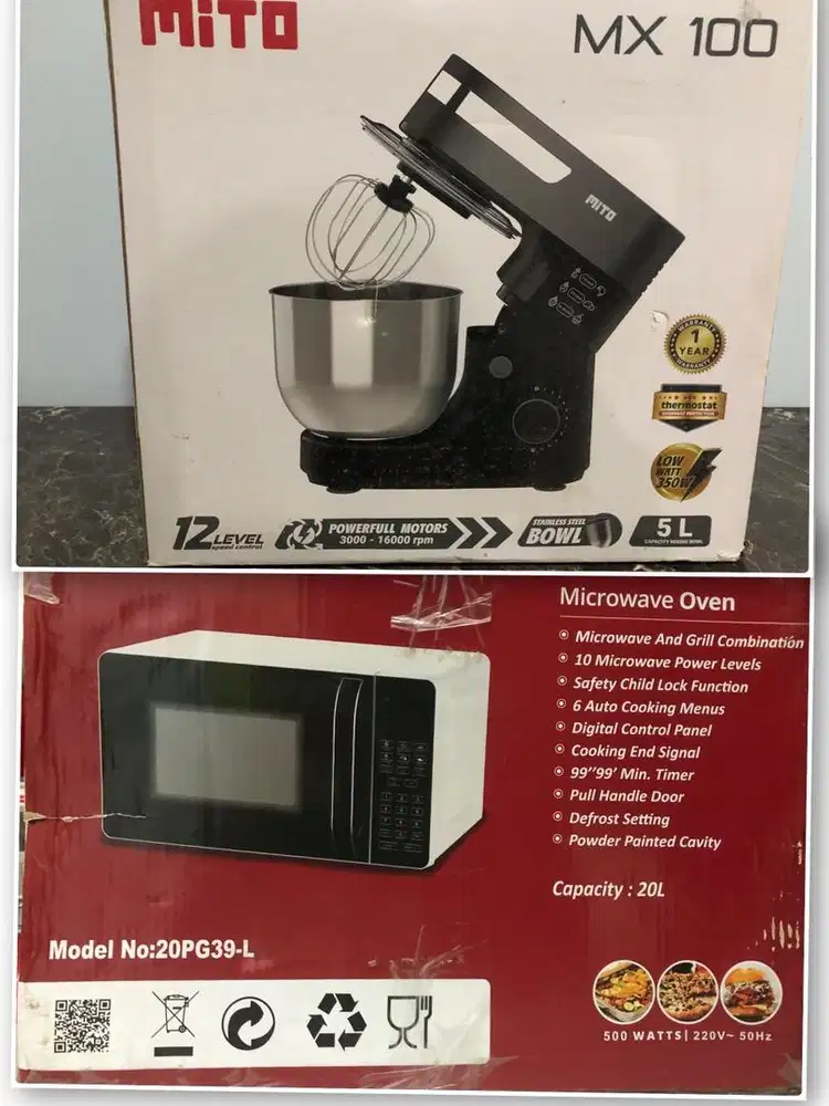 Mixer Mito mx 100 & Microwave