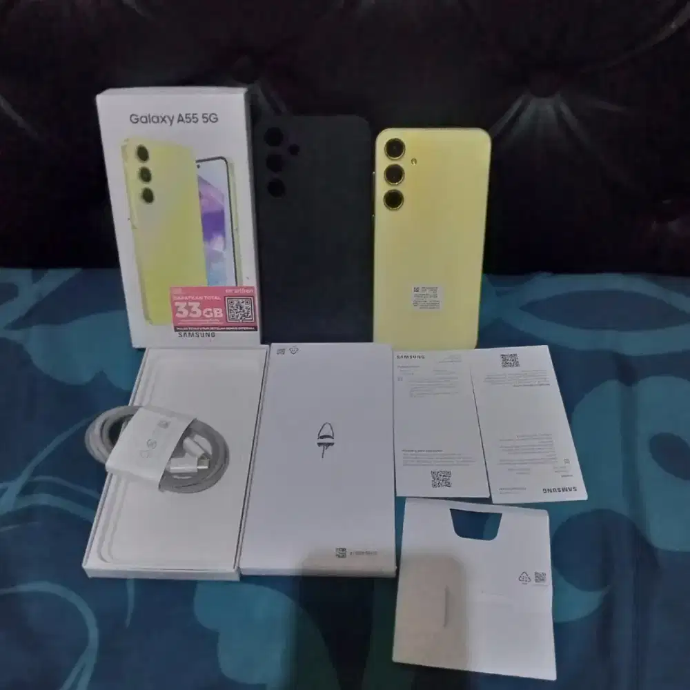 Samsung A55 5G 8/256
Kel sesuai foto,minus pemakaian
Rp4.200.000