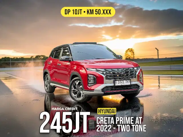 Hyundai Creta Prime AT 2022 Two Tone