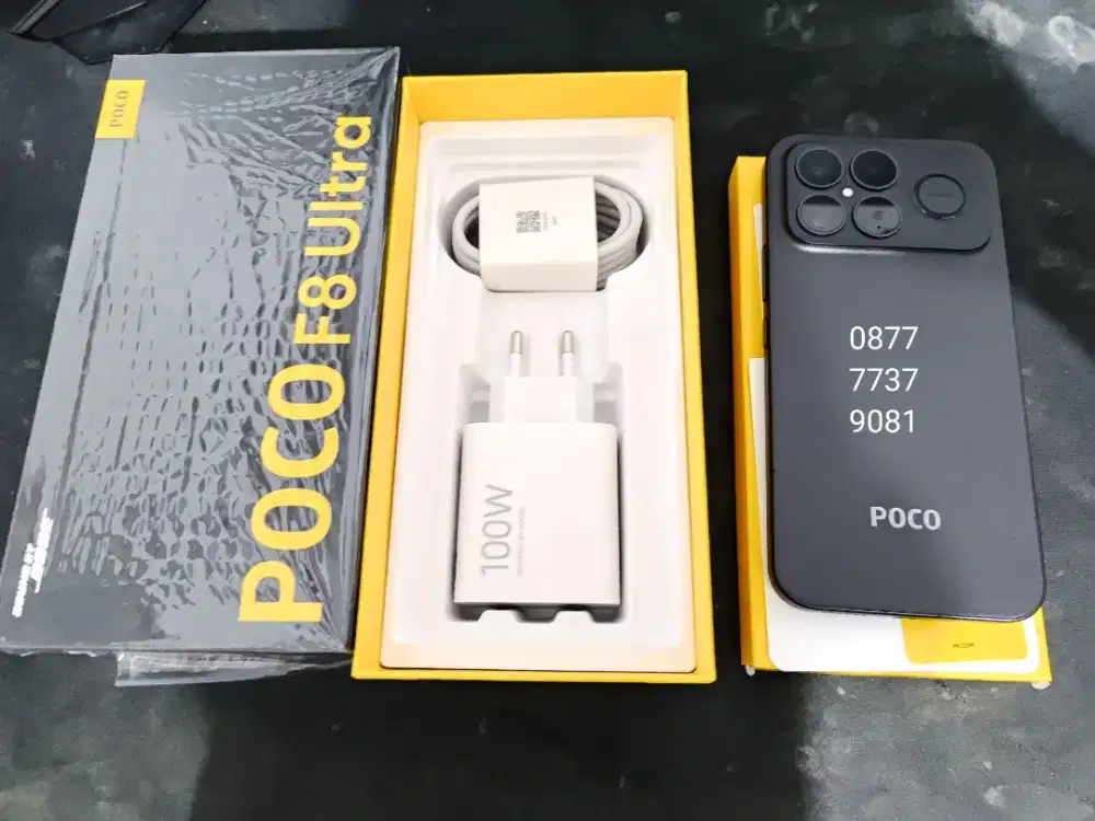POCO F8 ULTRA 16/512 GARANSI RESMI - Pemakaian 2 mingguan