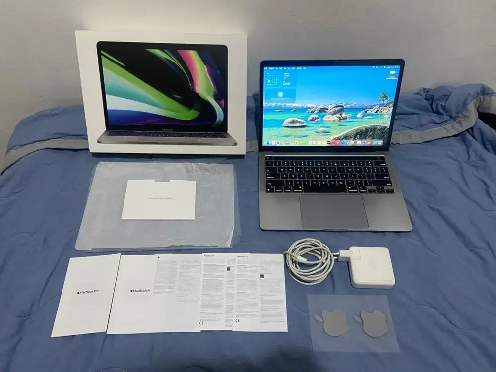 Macbook Pro M1 8/256gb IBOX Resmi Fullset original mulus terawat