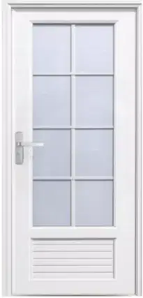 Pintu Kamar Mandi UPVC Merek KIA Model Minimalis Modern
