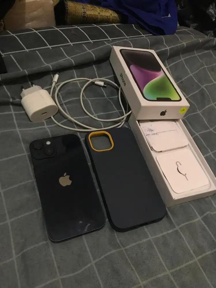 iphone 14 basic 128gb fullset (ALL CELLULER)