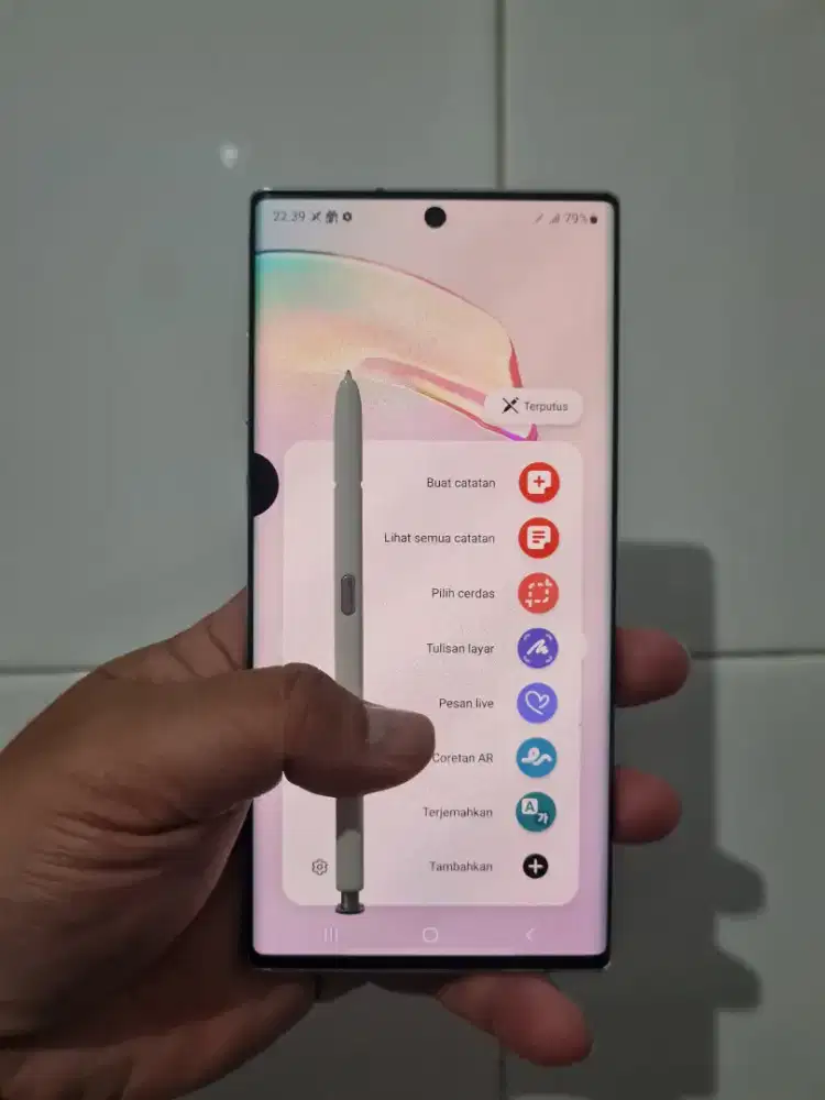 Dijual Samsing Note 10+ 12/256 Resmi (Sein)