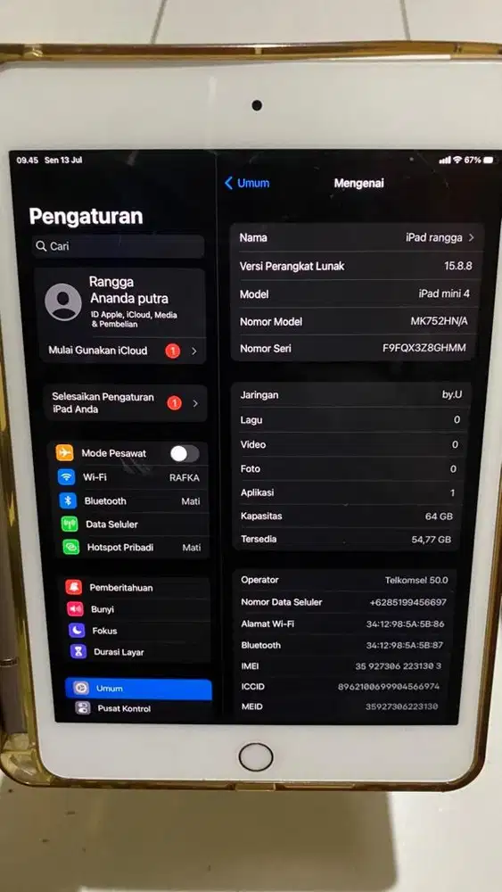 ipad mini 4 64gb all operator