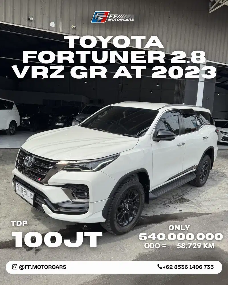 Toyota Fortuner 2.8 VRZ GR AT 2023.