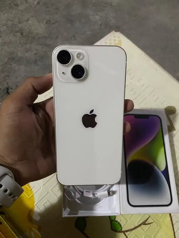 Iphone 14 128gb starlight fulset nominus