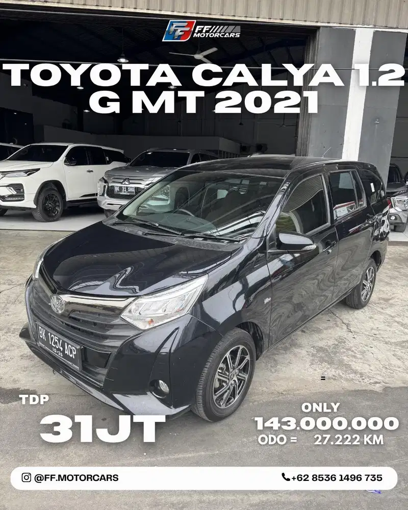 Toyota Calya 1.2 G MT 2021.