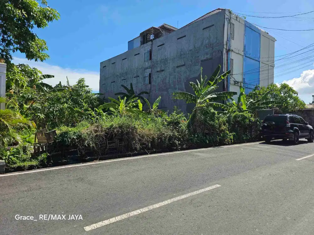 Tanah 27 Are Zona Merah di Kuta, dekat Falala Chocolate