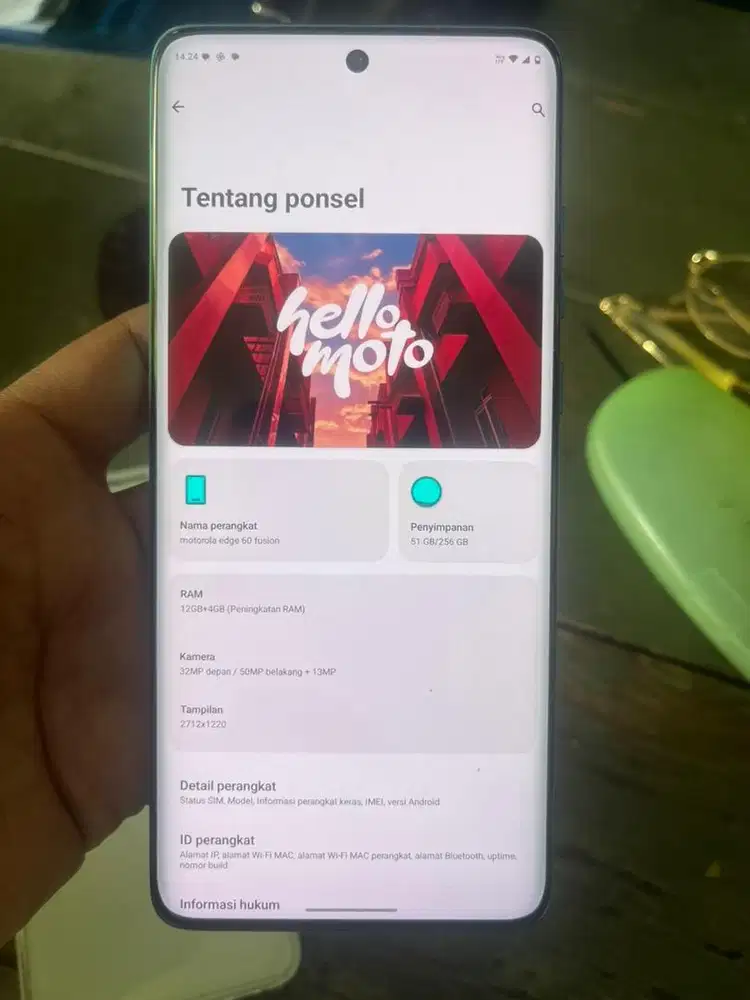 Motorola g60 edege fusion