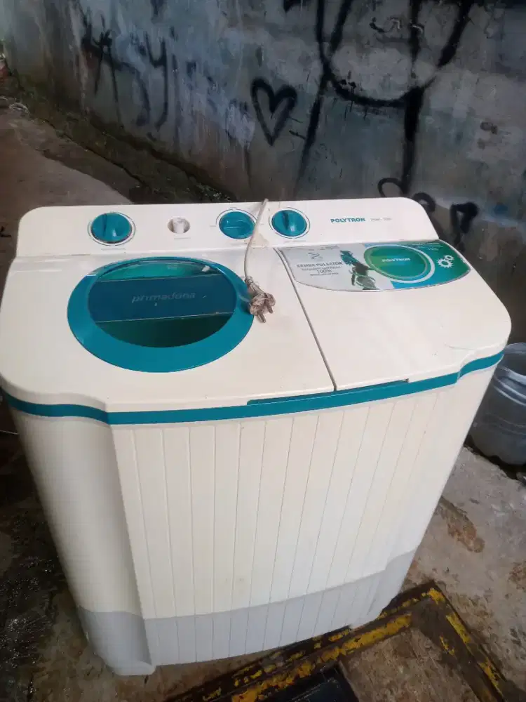 Jual mesin cuci 2 tabung normal semua