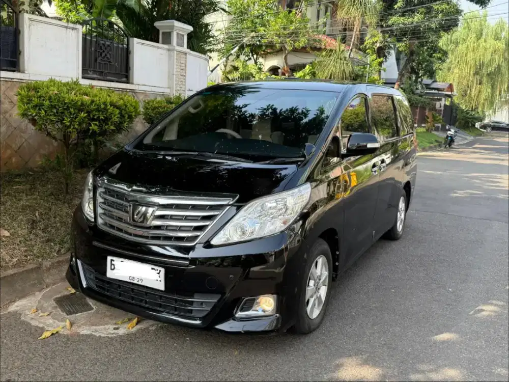 Toyota Alphard 2014 Bensin