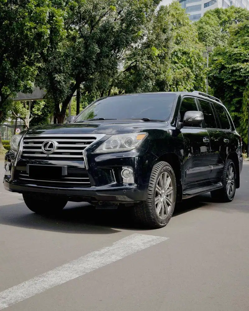 LEXUS LX570 2012 Hitam BU Tesla Style Head Unit 2011 Full Upgrade 2013