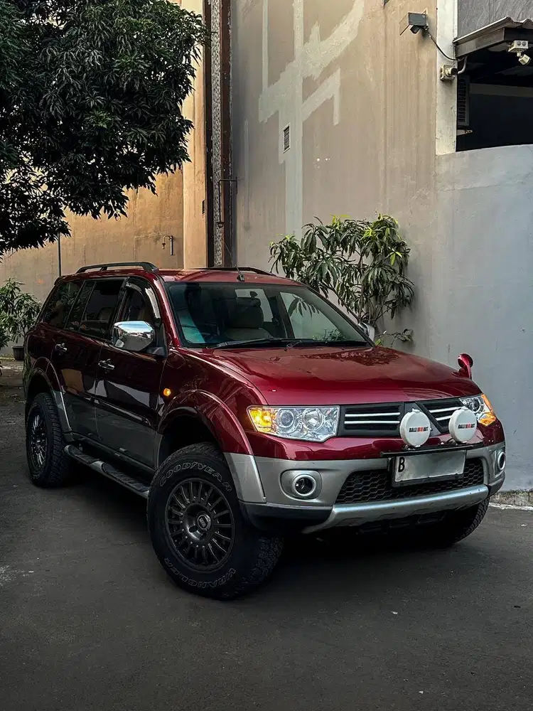 PAJERO SPORT EXCEED 2010 Red Merah BU Full Modif 2009 Goodyear 2011