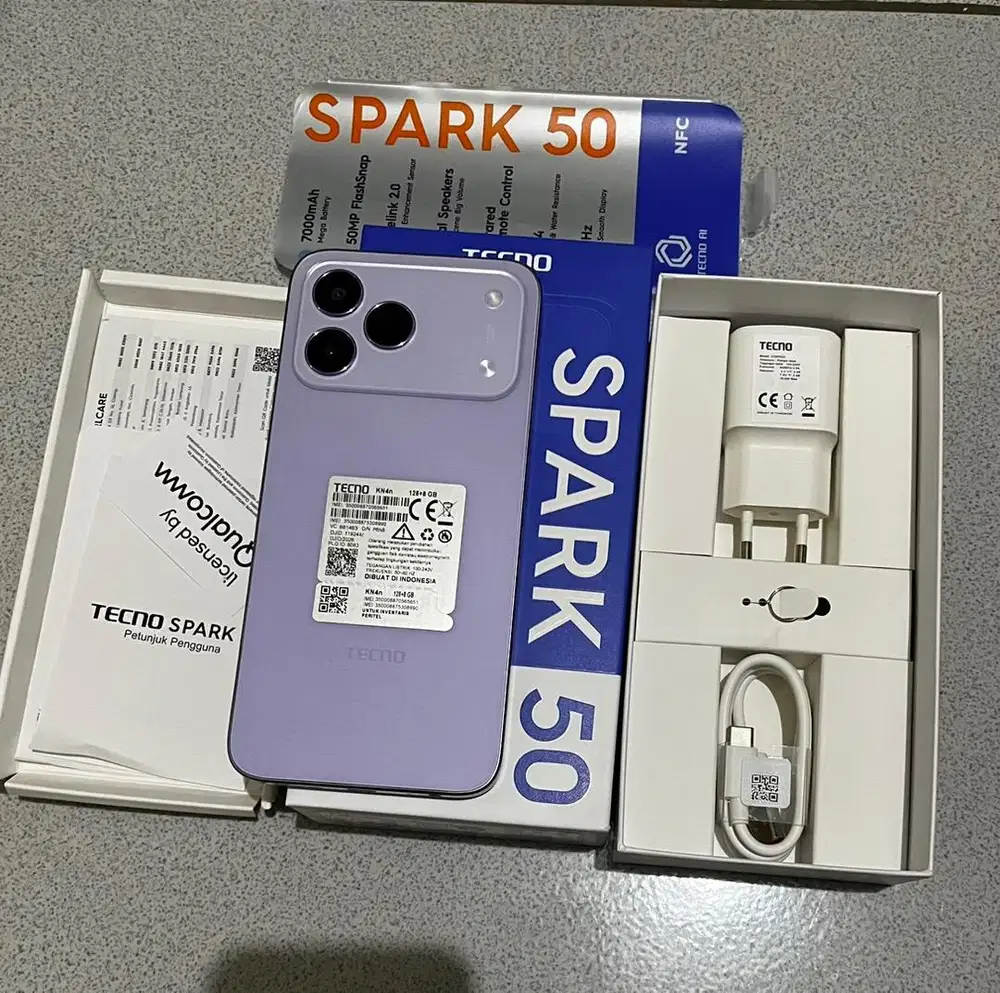 Jual hp merk TECHO SPARK 50