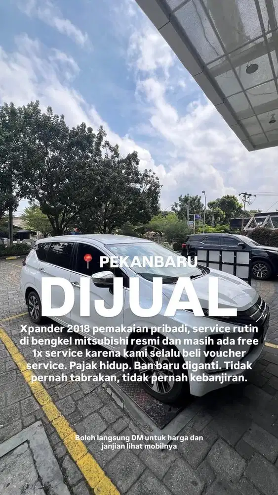 Dijual Xpander tahun 2018