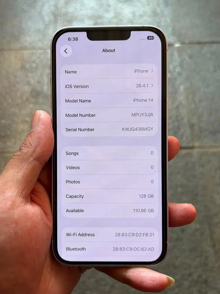 Iphone 14 128 inter bisa semua sim