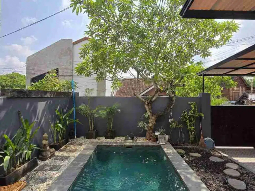 villa lantai 3 view sawah canggu