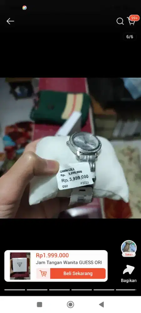 Jam Tangan Wanita GUESS ORI, Nego