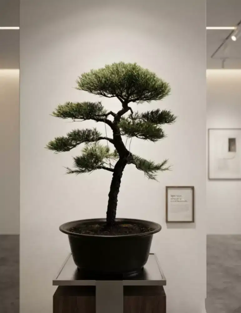 Bonsai Cemara Udang bunjin style