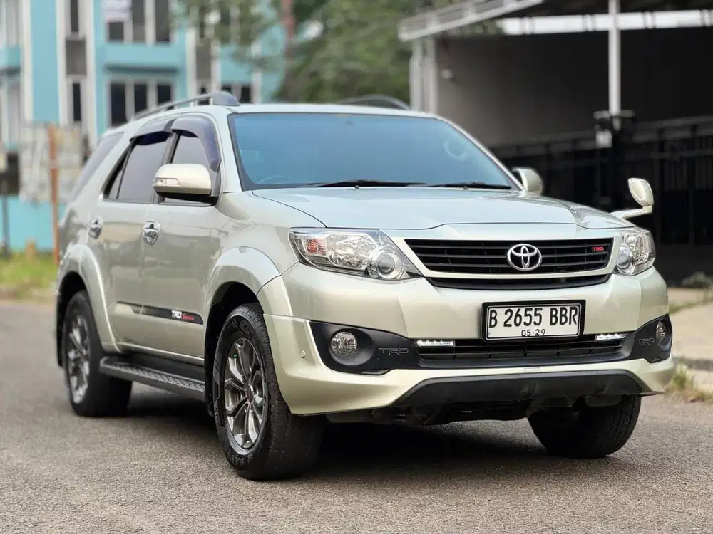 TERMURAHHH Fortuner 2.7 G Lux TRD AT 2014 Service Record