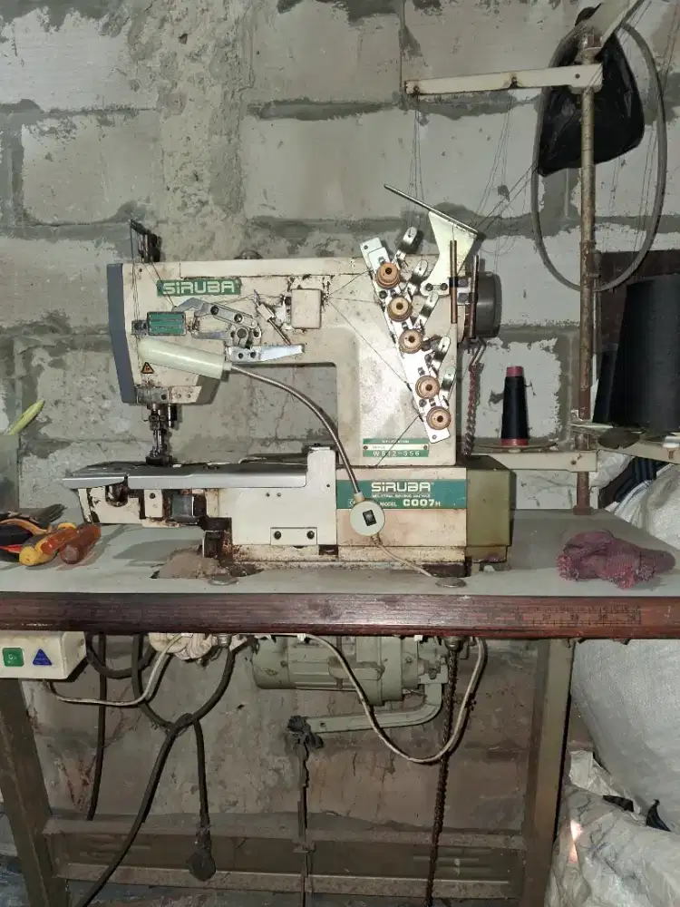 1 set ( 3 Unit) Mesin konveksi  boxer ,komplit tinggal pakai