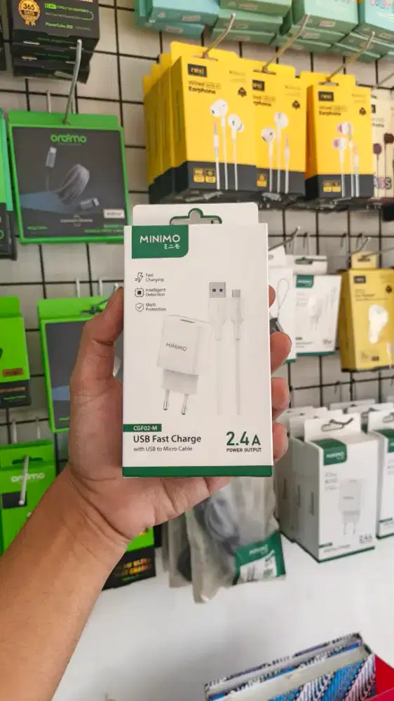 TRAVEL CHARGER TYPE C MINIMO CGF02-C
