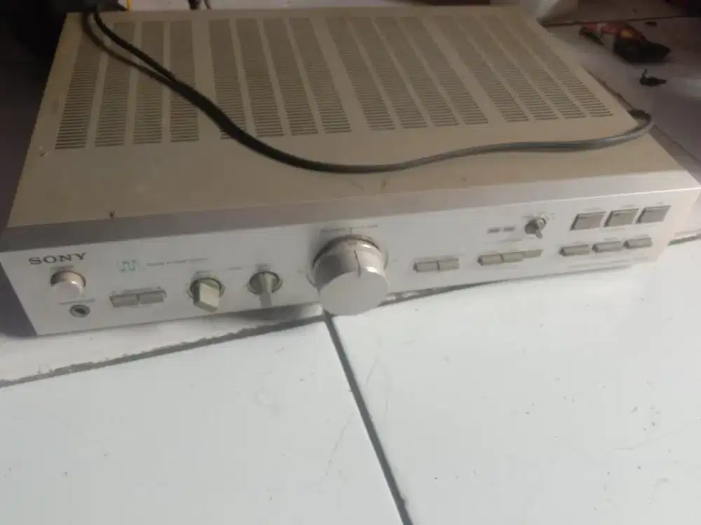 Amplifier Sony TA f45 mulus lokasi Cilebut central