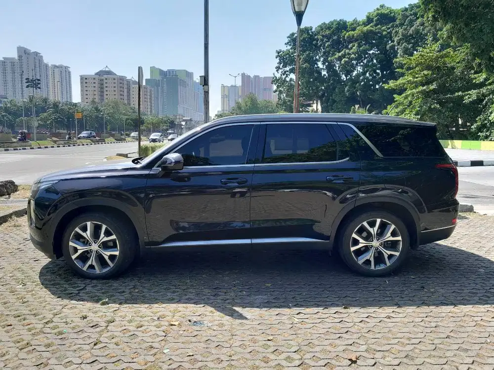Hyundai Palisade 2.2 Signature AT Solar 2021 – Biru