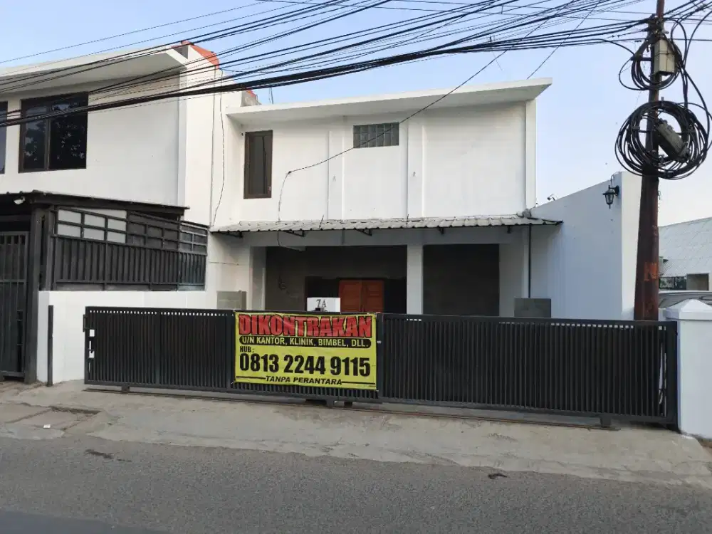 Disewakan Ruang Usaha ( Kantor , Bimbel , Gudang ) Lt 150 Lb 200