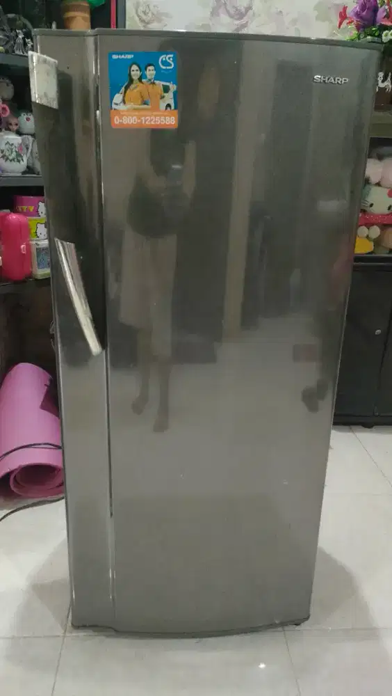Kulkas 1 pintu sharp siap pakai