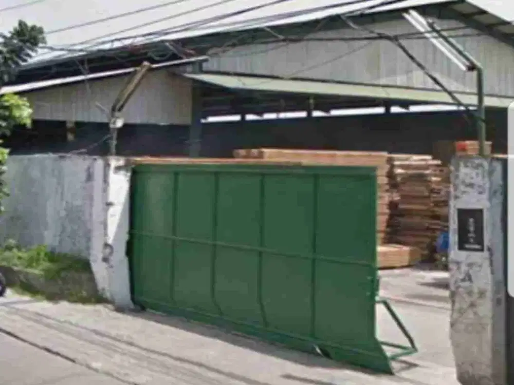 Disewakan Gudang siap pakai ex Gudang kayu di pinggir Jalan utama Tipar cakung