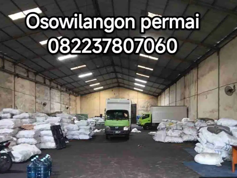 Turun harga Gudang Osowilangon permai ada kantor 2 lantai