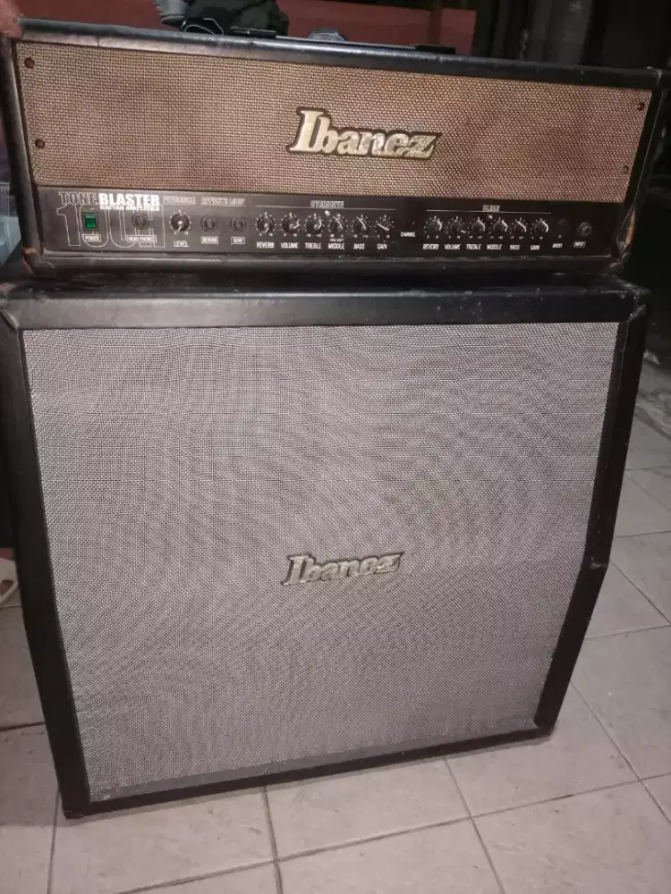 Ampli gitar Ibanez TB100 head cabinet