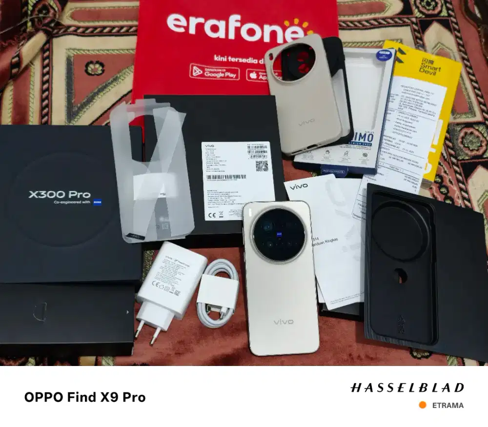VIVO X300 Pro 16GB / 512GB Dune Brown Like New Mulus