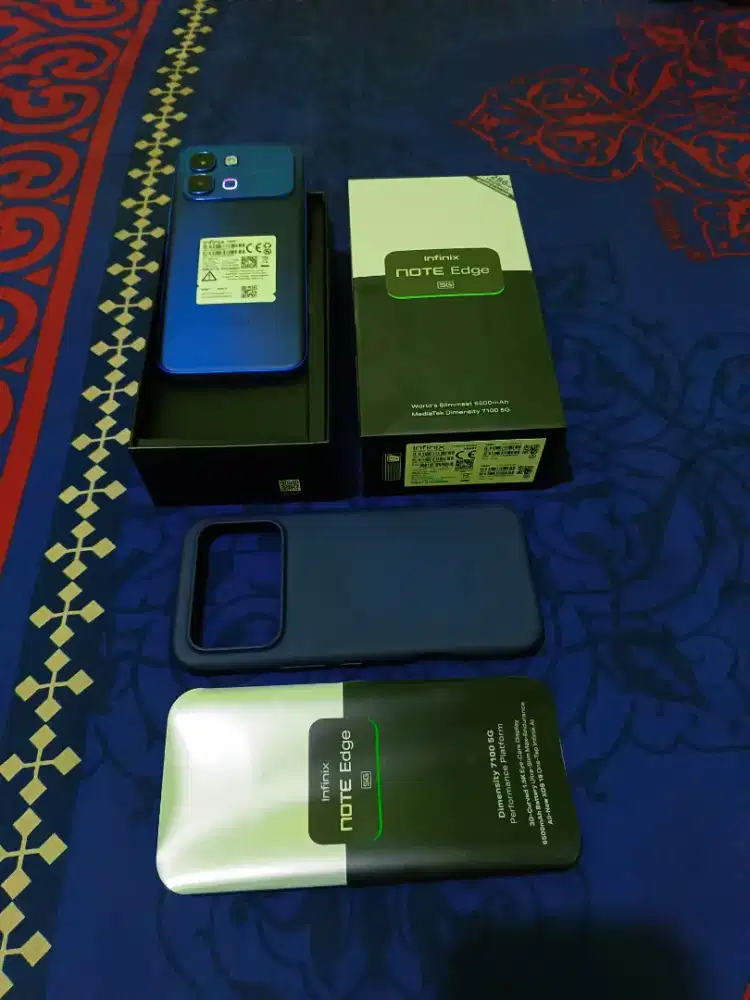 Infinix Note Edge 5G+ NFC RAM 8+8/256GB Garansi Aktif 29-05-2027