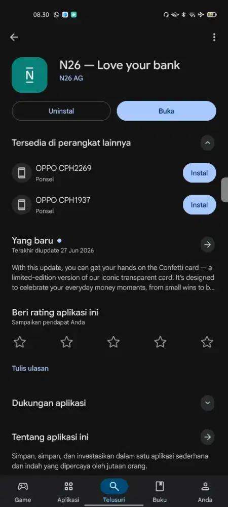 yang punya paspord silahkan bikin akun n26,ingat yang punya paspord