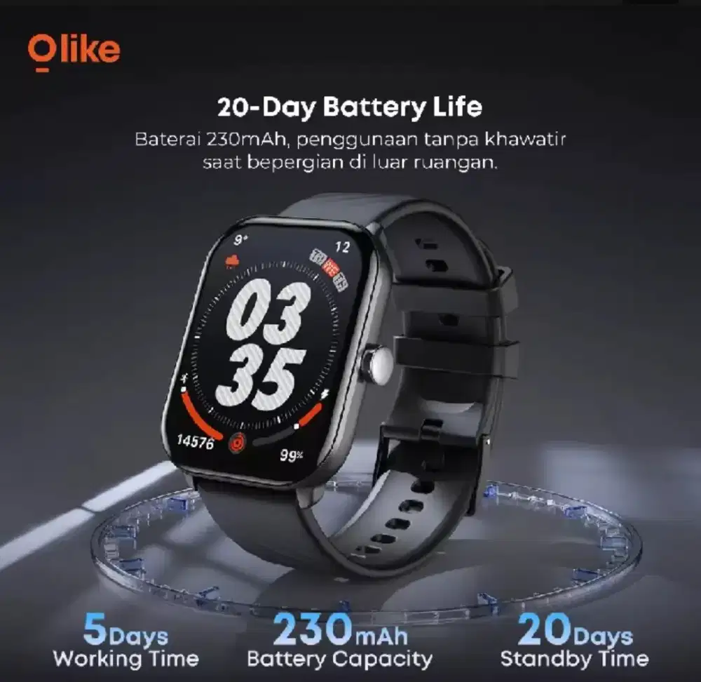 Jam smartwatch olike