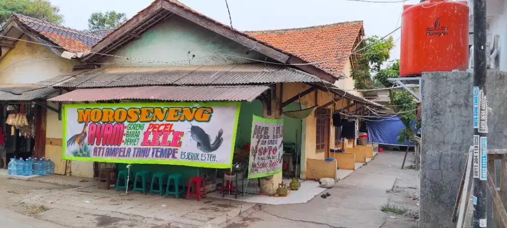 DI JUAL KONTRAKAN 5 PINTU BERIKUT KIOS 2 LOKAL DI CIFEST SERANG BEKASI