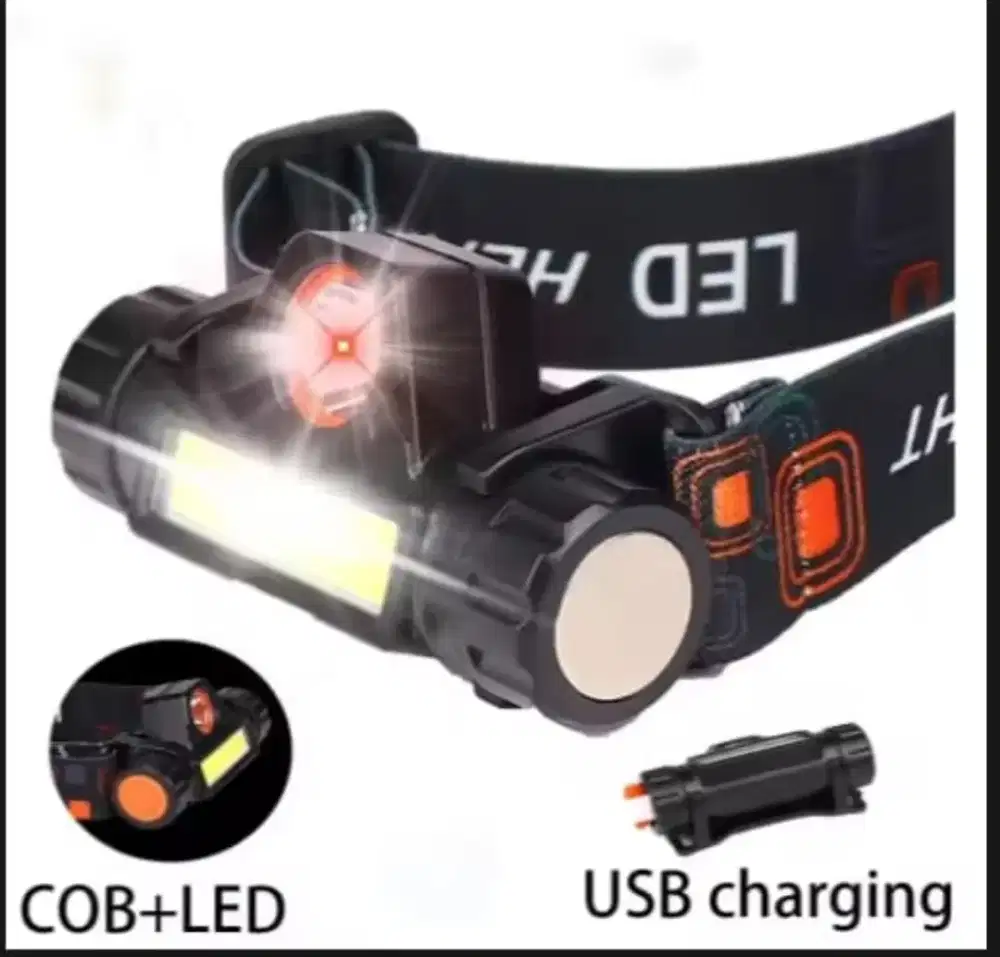 Lampu senter kepala