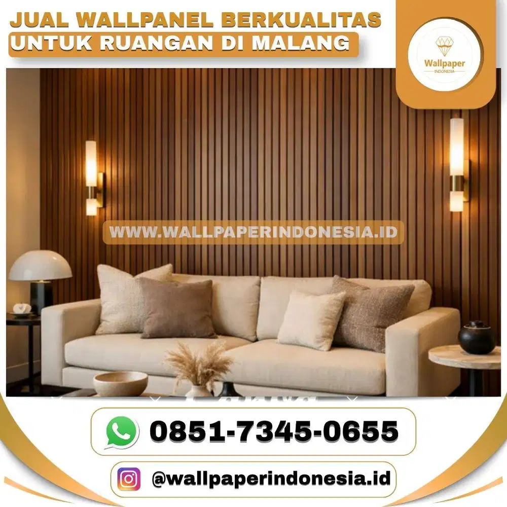 JUAL WALLPANEL BERKUALITAS UNTUK RUANGAN DI MALANG
