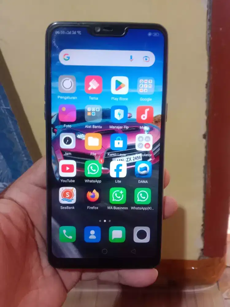 Oppo F7 8/256 mulus no minus siap pake batangan hp aja