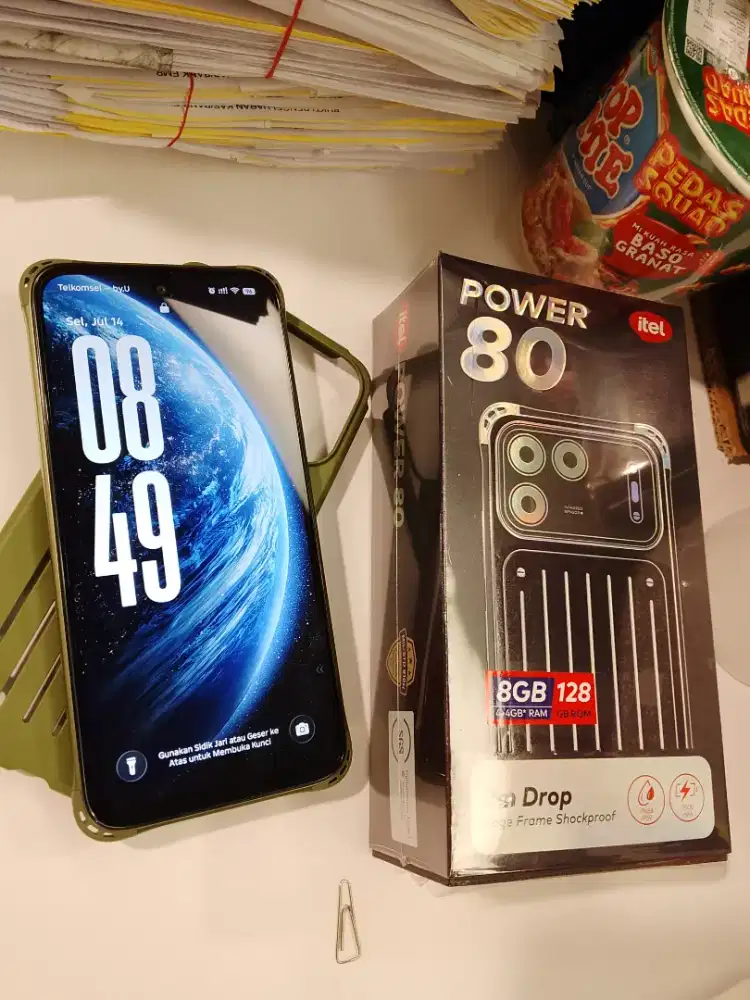 TERBARU TERMURAH !!! Itel P80 Fullset 100% Mulus