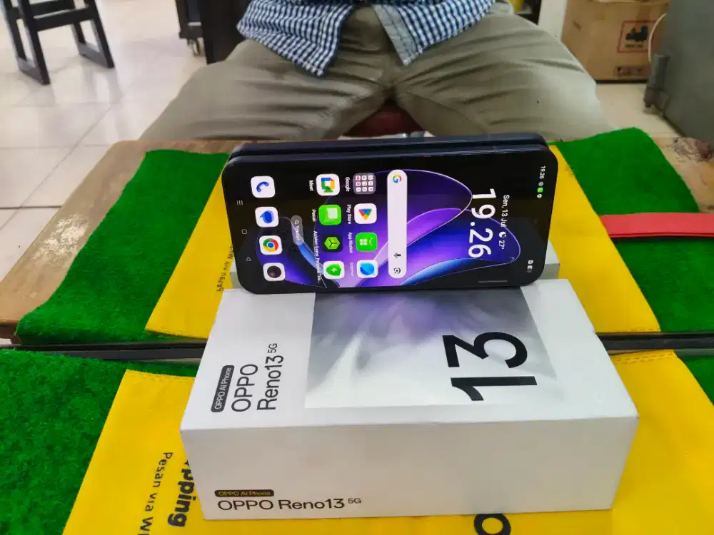 Oppo reno 13 5g Ram 12/256 GB mulus sperti Baru lengkap ori