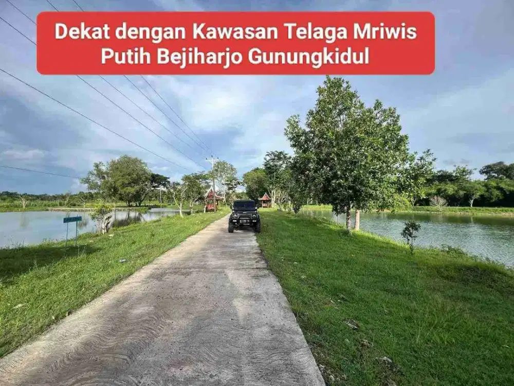 Jual tanah murah di wisata goa pindul Gunungkidul shm pekarangan murah strategis