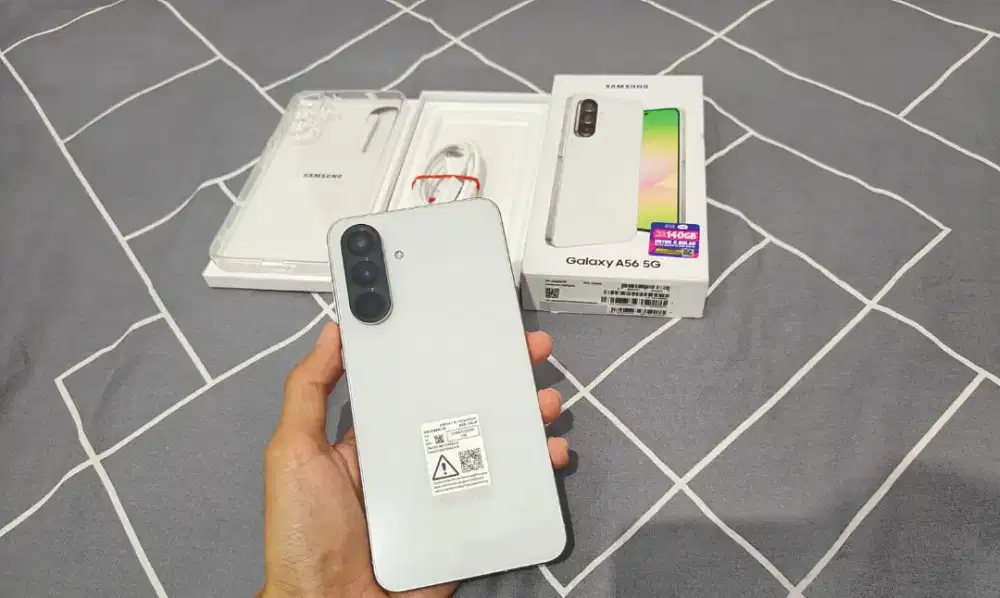 Samsung A56 12/256 GB Lengkap Mulus