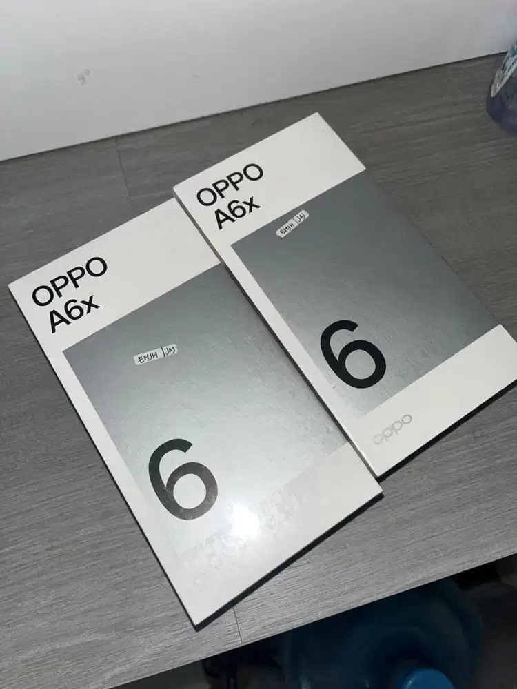 OPPO A6x 8/128 new ready banyak